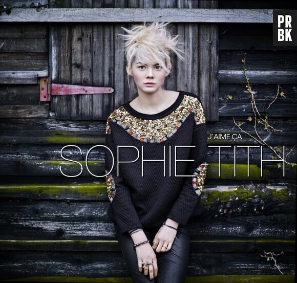 Sophie-Tith : la pochette de son premier album "J'aime ça" dans les bacs le 28 avril 2014