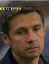  R&eacute;mi Garde insulte Thiago Motta, le 19 avril 2014 pendant PSG VS OL au Stade de France 