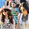 Selena Gomez et Kendall Jenner au festival de musique de Coachella, le 11 avril 2014