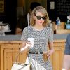 Taylor Swift profite du soleil à New York, le 9 avril 2014