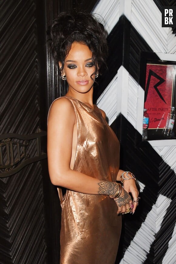 Rihanna hot à l'after party du Met Gala 2014, le 5 mai 2014