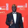 Omar Sy sur le tapis rouge des César 2013