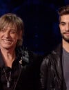  The Voice 2014 : Kendji Girac et Jean-Louis Aubert complices pendant la finale, le samedi 10 mai 2014 sur TF1 