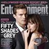 Fifty Shades of Grey : Jamie Dornan et Dakota Johnson en couverture de EW