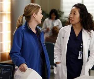 Grey's Anatomy saison 9 : Meredith et Cristina sur une photo