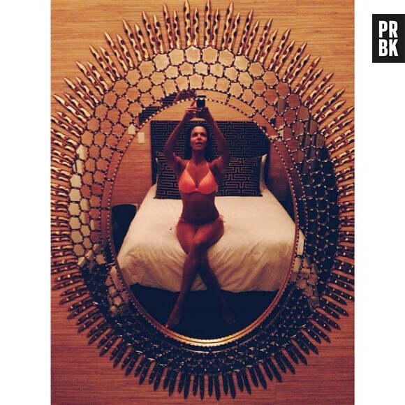 Shy'm en bikini sur Instagram, le 14 mai 2014