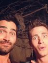 Teen Wolf saison 4 : Tyler Hoechlin et Colton Haynes sur le tournage