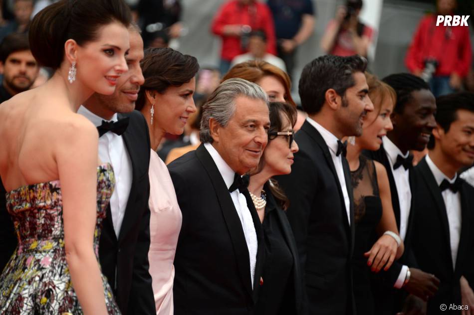 Qu&#039;est-ce qu&#039;on a fait au bon dieu ? Ary Abittan, Chantal Lauby, Christian Clavier, Noom Diawara, Frédérique Bel... et tout le cast du film sur le tapis rouge du Festival de Cannes 2014