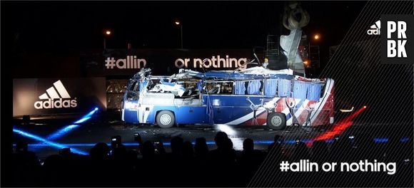 Equipe de France : Adidas détruit le bus de Knysna des Bleus lors d'une soirée événement #allin