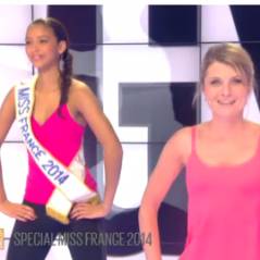 Flora Coquerel (Miss France 2014) sexy pour une séance de sport sur D8