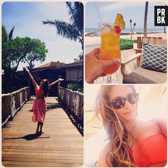 Lea Michele : vacances et soleil à Hawaï pour l'actrice de Glee