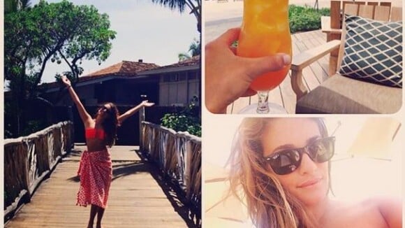 Lea Michele en bikini : vacances paradisiaques et sexy à Hawaï
