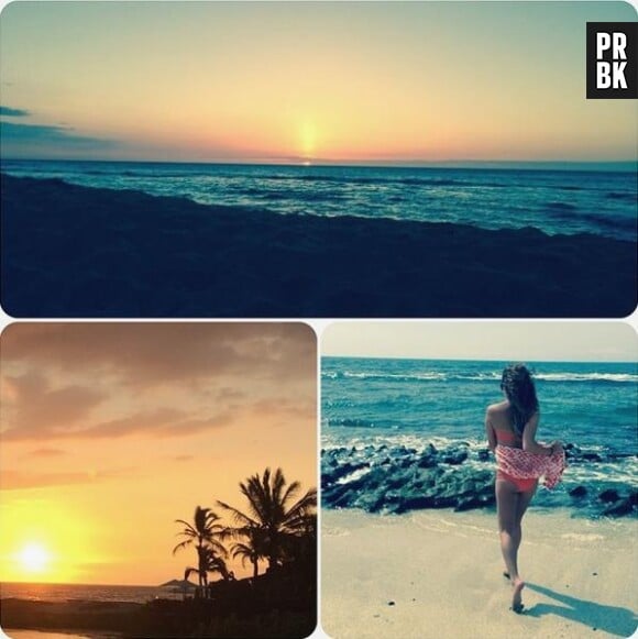 Lea Michele profite du soleil de Hawaï et poste ses photos sur Instagram
