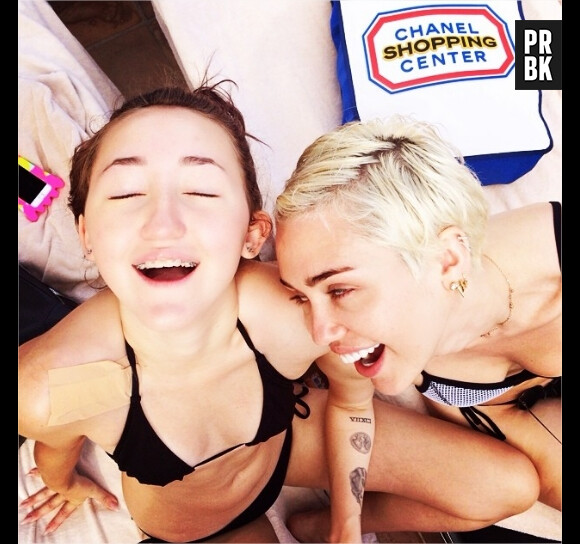 Miley Cyrus : moment de détente avec sa soeur Noah Cyrus