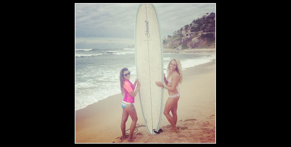  Lea Michele en mode surfeuse au Mexique en juin 2014 