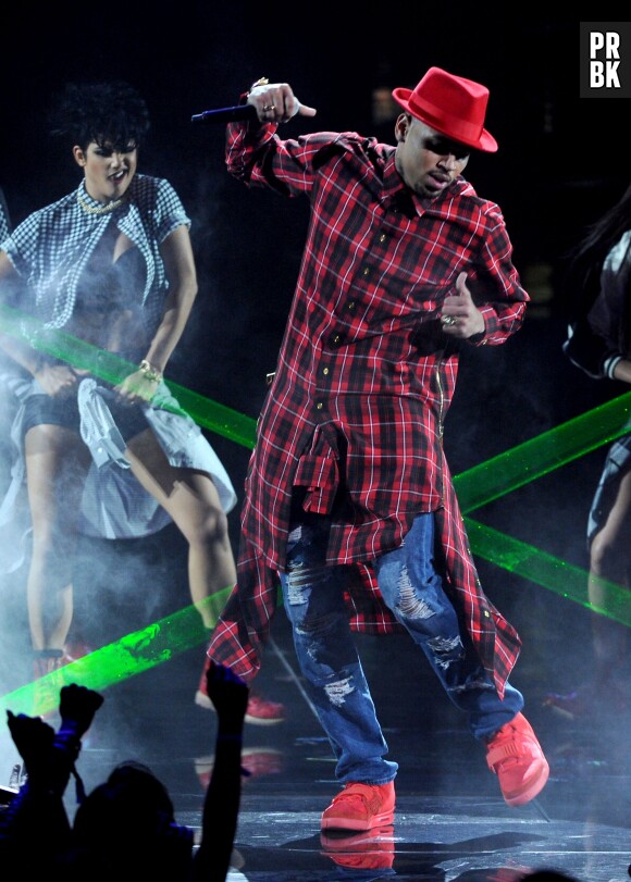 Chris Brown à la cérémonie des BET Awards 2014 à Los Angeles, le 29 juin 2014