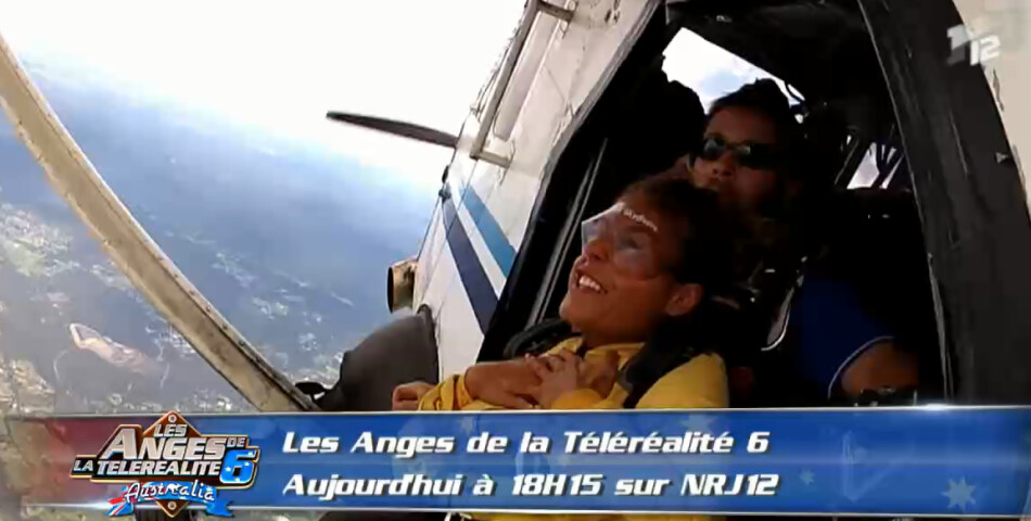 Les Anges 6 : Anaïs Camizuli heureuse de sauter en parachute dans l&#039;épisode 84