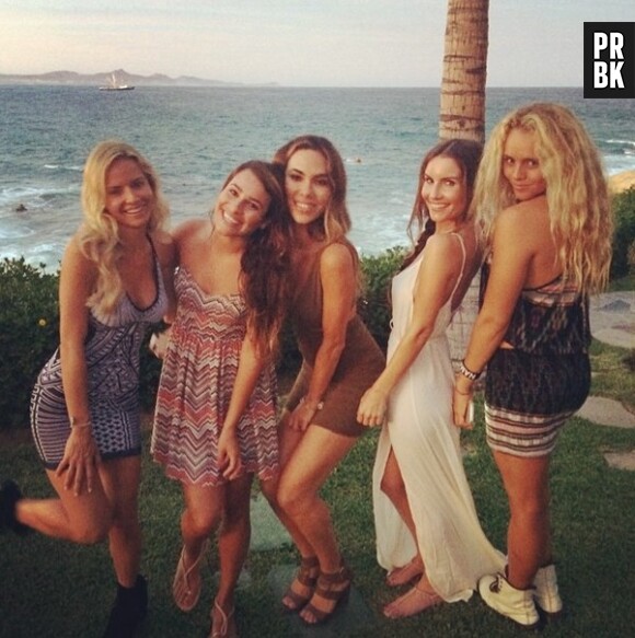 Lea Michele et ses amies au Mexique