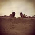  Lea Michele : coucher de soleil en bikini avec des amis 