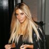 Kim Kardashian : chevelure blonde dans les rues de New York, le 25 juin 2014