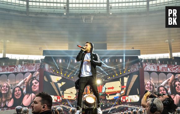 Les One Direction en concert au Stade de France avec le Where We Are Tour, le 20 juin 2014