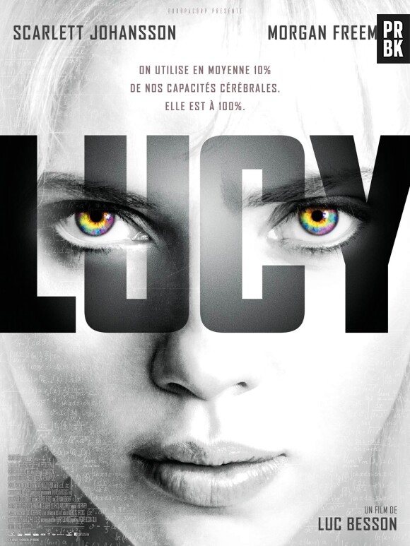 Lucy : affiche du film avec Scarlett Johansson