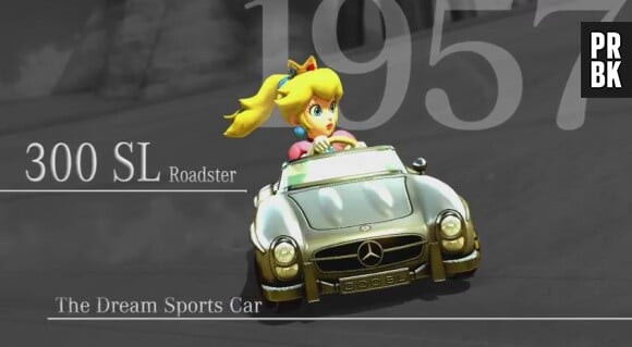 Mario Kart 8 : Peach au volant d'une Mercedes grâce à une nouvelle mise à jour