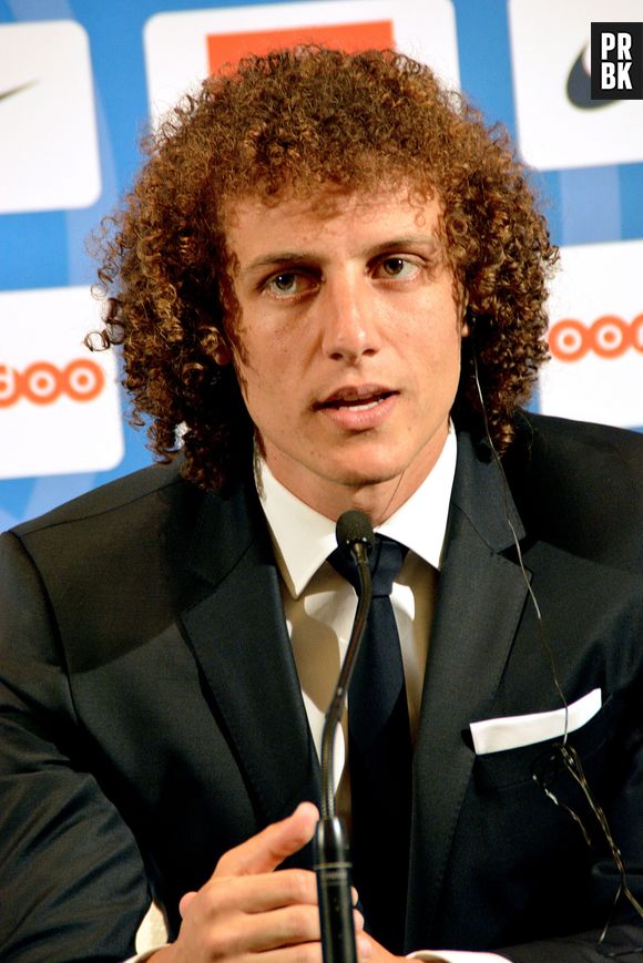 David Luiz : confidences en conférence de presse, le 7 août 2014 à Paris