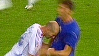 Zinedine Zidane : provoc' de son "ennemi" Materazzi pour l'Ice Bucket Challenge