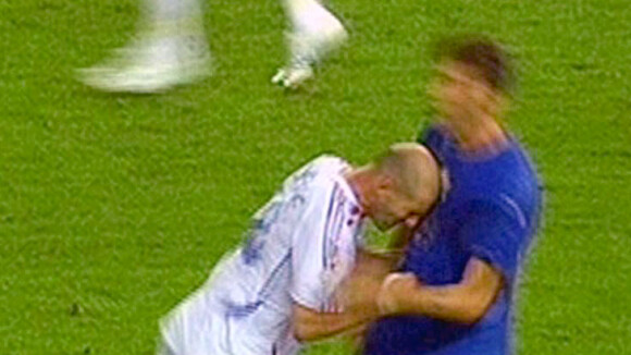 Zinedine Zidane : provoc' de son "ennemi" Materazzi pour l'Ice Bucket Challenge