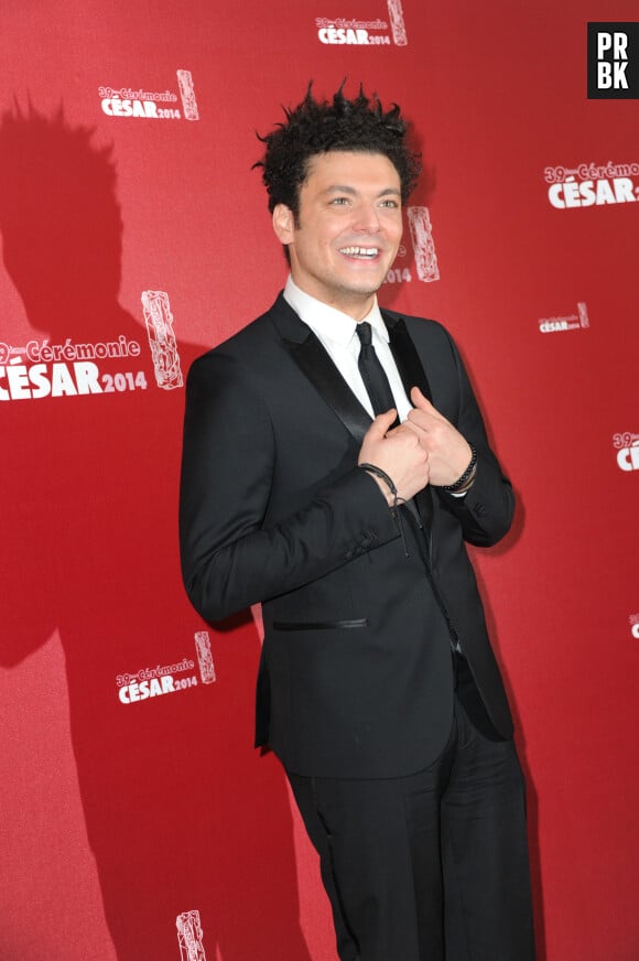 Kev Adams à la 39e cérémonie des Césars au théâtre du Châtelet, le 28 février 2014
