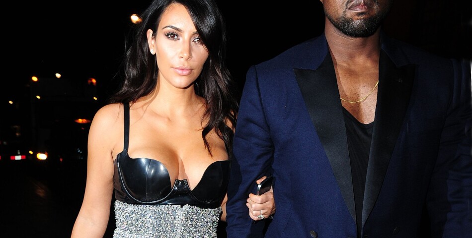 Kanye West et Kim Kardashian losrs d&#039;une soirée GQ à Londres en septembre 2014