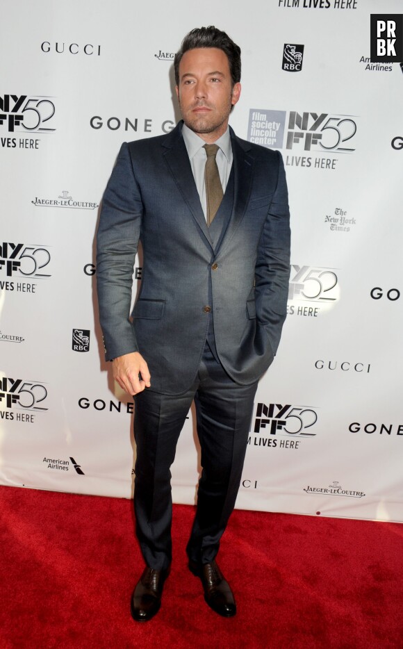 Ben Affleck à l'avant-première de Gone Girl le 26 septembre 2014 à New York