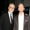David Fincher et Neil Patrick harris à l'avant-première de Gone Girl le 26 septembre 2014 à New York