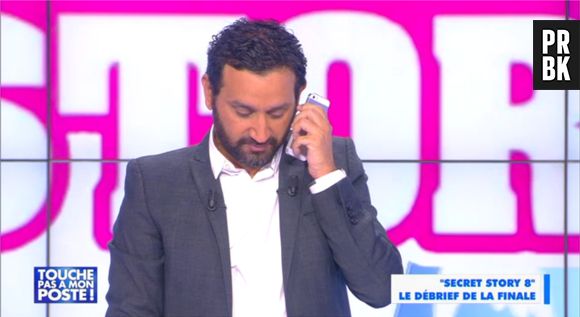 Cyril Hanouna décroche son téléphone pour Gad Elmaleh en direct dans Touche pas à mon poste le 1er octobre 2014