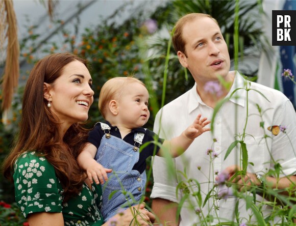 Kate Middleton, le Prince George et le Prince William sur une photo officielle