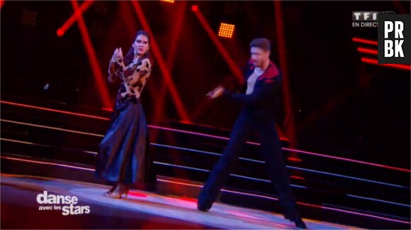 Joyce Jonathan lors du troisième prime de Danse avec les Stars le 10 octobre 2014 sur TF1