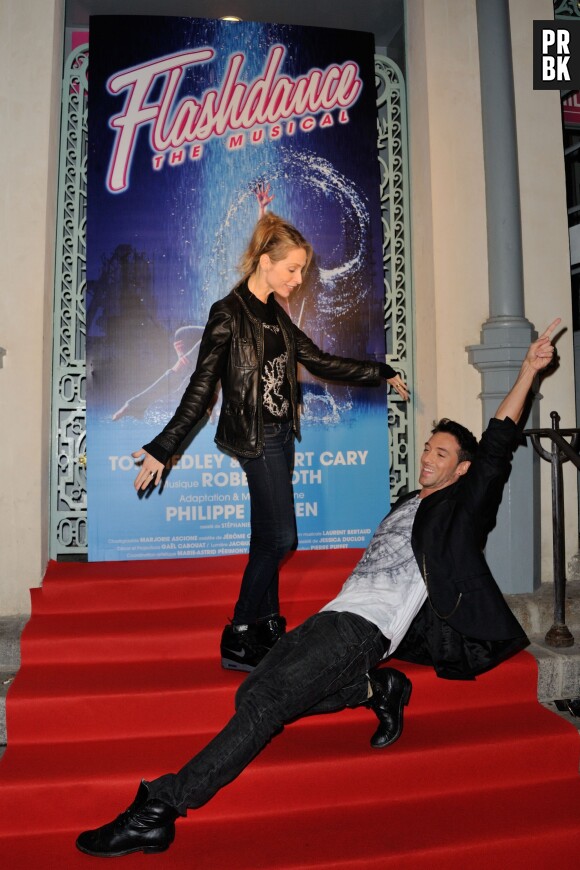 Flashdance : Tonya Kinzinger et Maxime Dereymez sur le tapis rouge