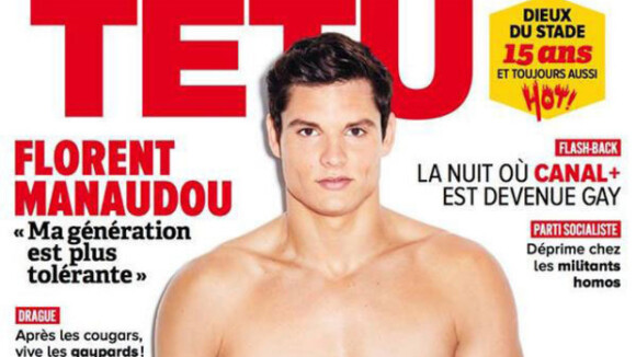Florent Manaudou : sexy et pro mariage gay en Une de Têtu