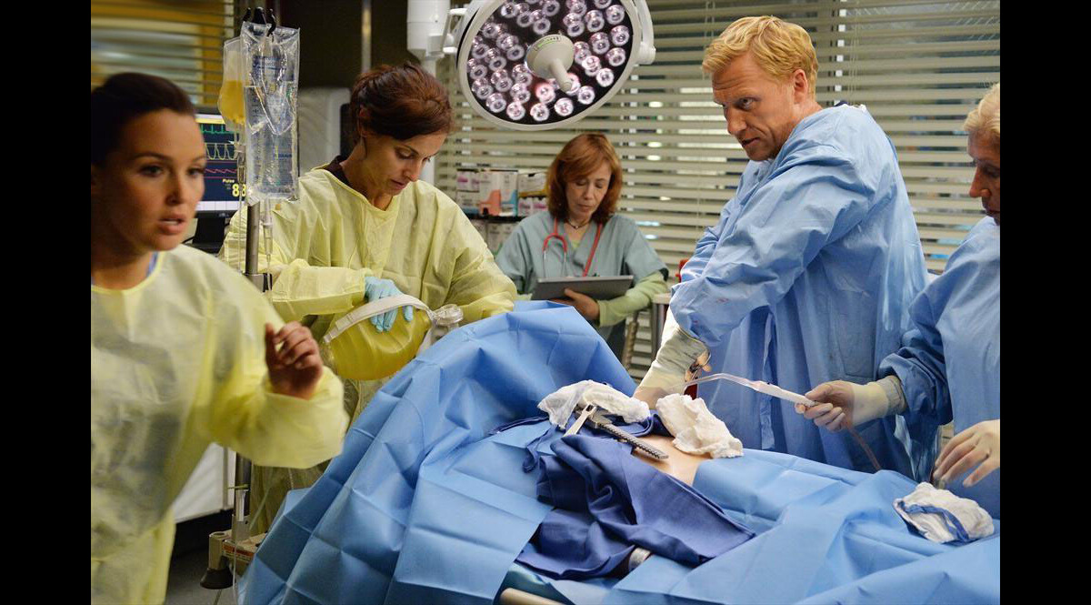 Photo : Grey's Anatomy saison 11, épisode 6 : Kevin McKidd et Camilla