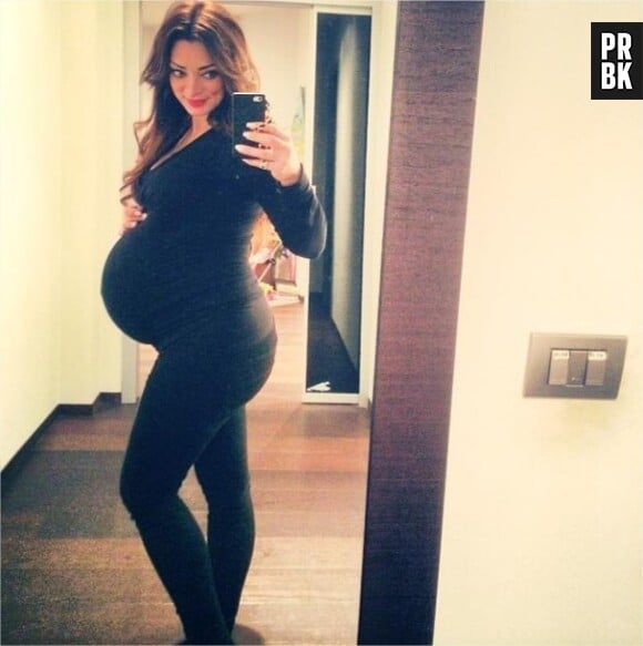Emilie Nef Naf future maman : Jeremy Menez et la brune attendent un deuxième bébé pour fin 2014
