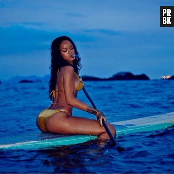 Rihanna en vacances : sport, exhib sexy et fumette