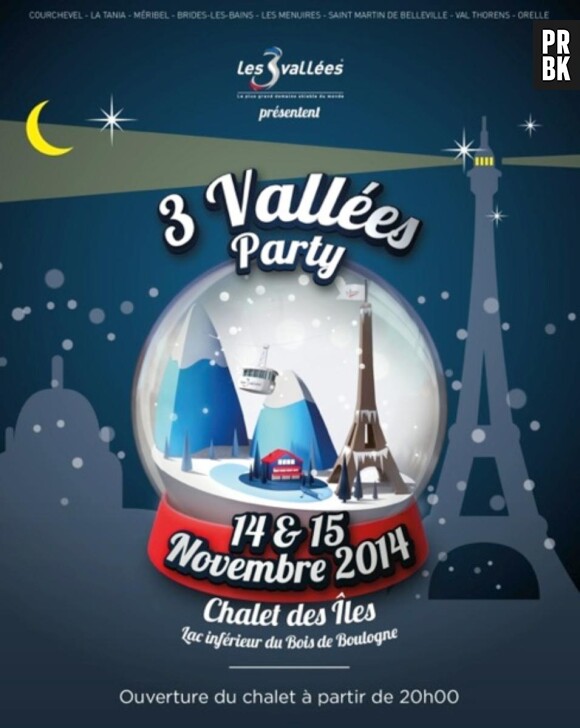 3 Vallées Party : La Folie Douce s'installe au Chalet des Îles les vendredi 14 et samedi 15 novembre 2014
