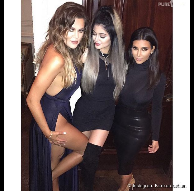 Khloe Kardashian : string et tétons apparents à l'anniversaire de French Montana, le 9 novembre 2014