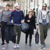 Thomas Vergara après sa sortie d'hôpital à la gare de Lyon, le 12 novembre 2014 à Paris