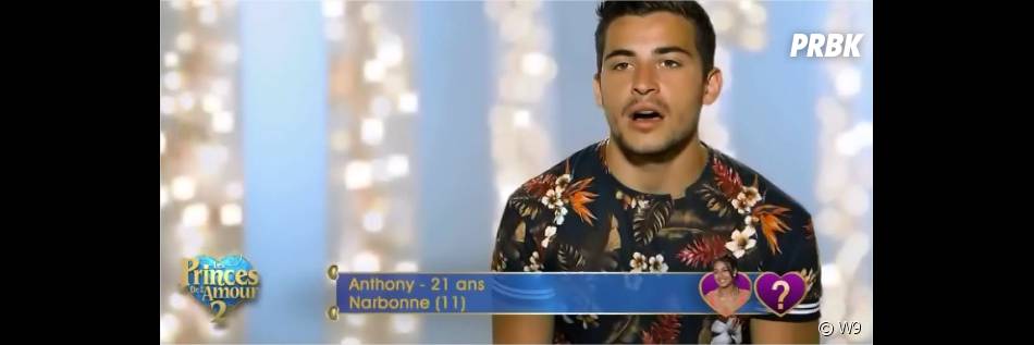 Les Princes De L Amour Anthony Anthony dans les Princes de l'amour 2 sur W9, épisode du 17 novembre