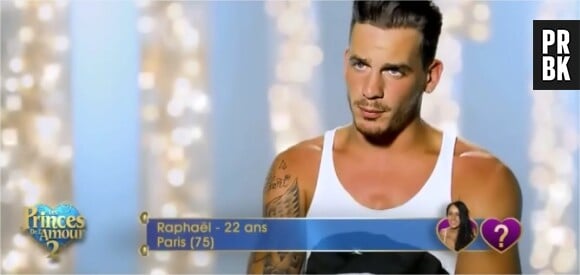 Raphaël dans les Princes de l'amour 2 sur W9, épisode du 17 novembre 2014