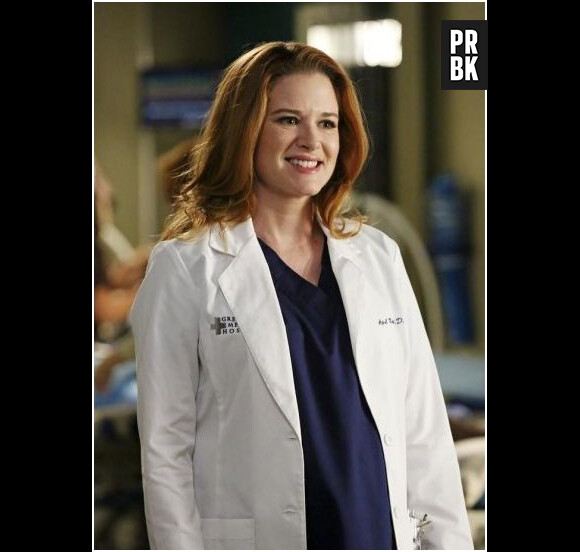 Grey's Anatomy saison 11, épisode 8 : Sarah Drew sur une photo