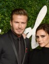 David Beckham et Victoria Beckham : couple glamour aux British Fashion Awards 2014, le 1er décembre 2014 à Londres