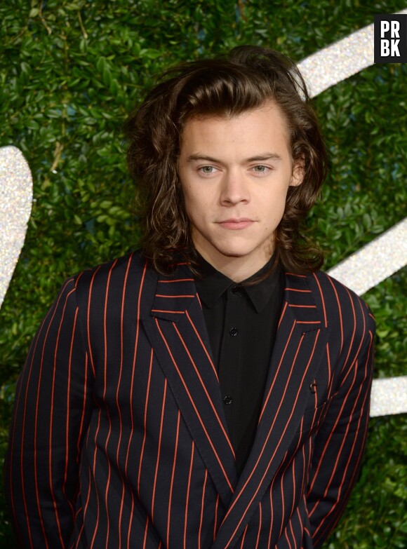 Harry Styles aux British Fashion Awards 2014, le 1er décembre 2014 à Londres